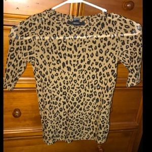 Forget 21 cheetah crop top